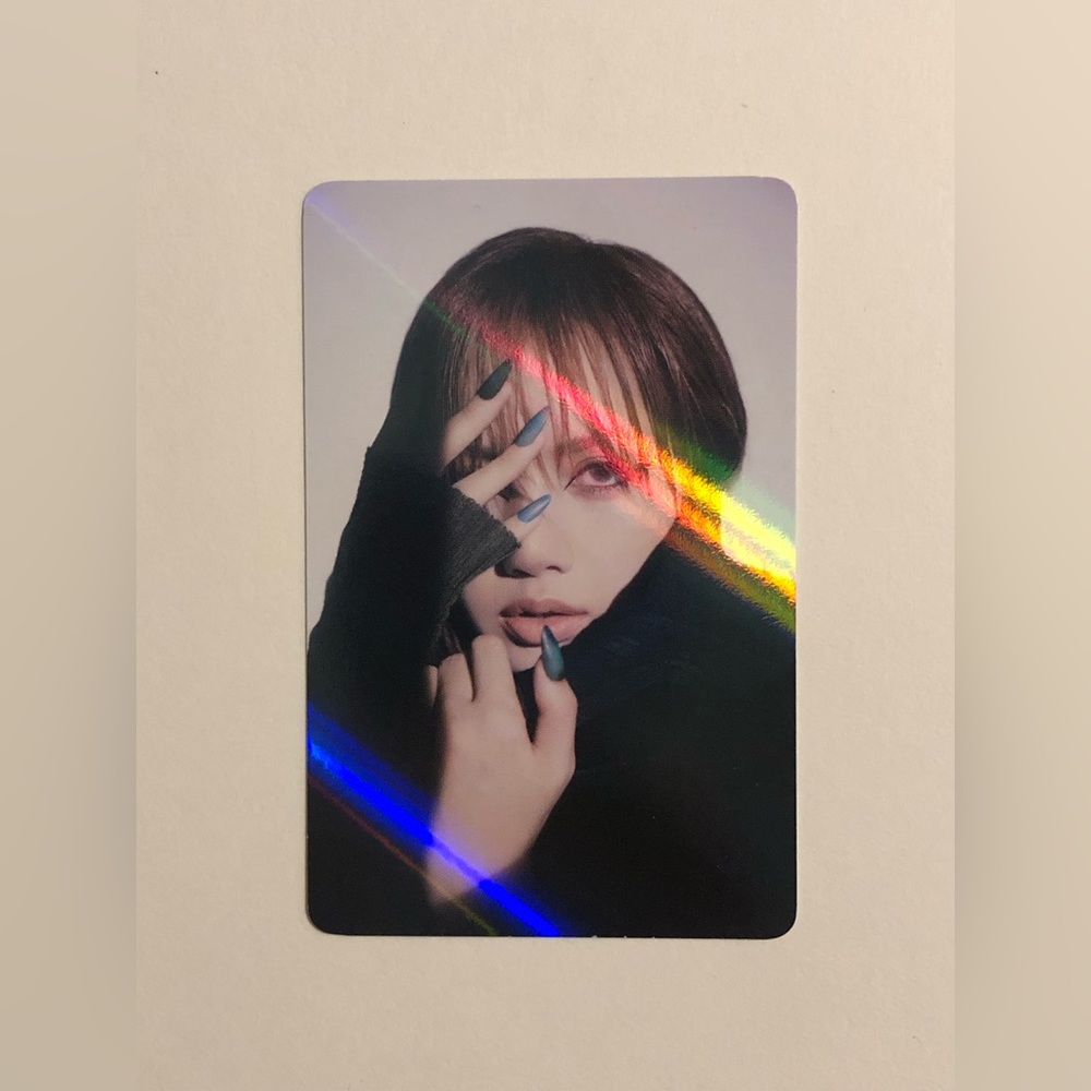 Blackpink Bornpink Makestar Photocard LISA